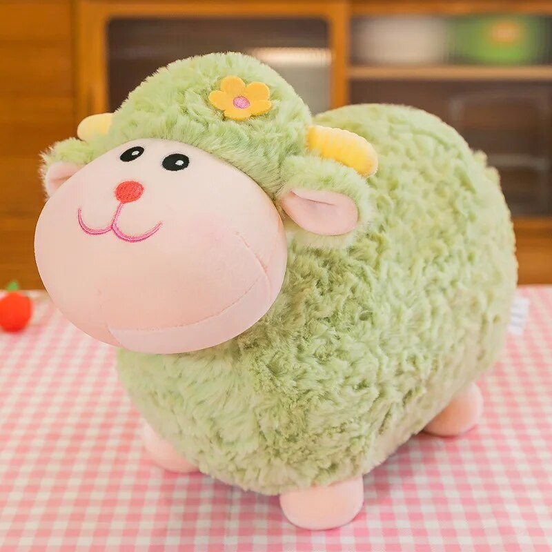 Cute Sheep Plush Toys 25cm Baby Kawaii Animal Doll Sleeping Mate Valentine's Day Christmas Birthday Gifts for Children Girl ShopOnlyDeal