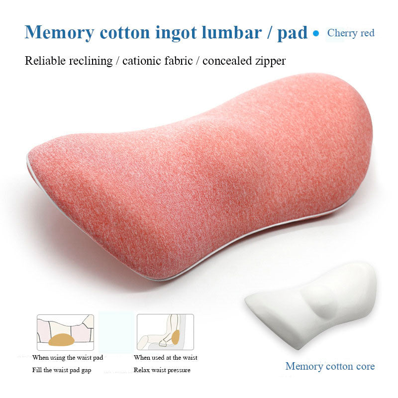 Lumbar Support Pillow For Side Sleepers Pregnancy Relieve Hip Coccyx Sciatica Pain Machine Chair Back Cushion Waist Car Seat ShopOnlyDeal