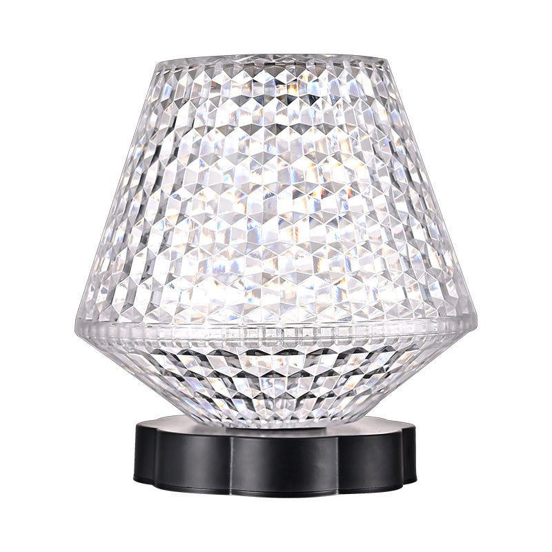 Diamond Crystal Lamp Table Light USB Touch Sensor Bar Table Lamp Dimming Beside Lamp LED Night Light For Restaurant Wedding ShopOnlyDeal