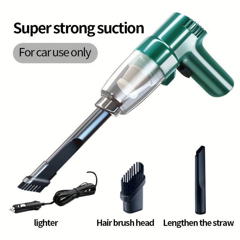 Car Mounted Vacuum Cleaner, Super Strong, High-power, High Suction, Dry And Wet Dual-purpose Sedan, Small, Mini, Handheld, Multifunctional, Portable - Temu FluffyCraze