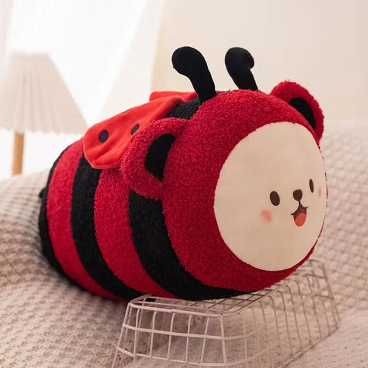 Bee Butterfly Plush Toys Cute 30/50cm Cartoon Crouching Insect Pillow Office Sofa Car Nap Pillow Backrest Children's Gift ShopOnlyDeal