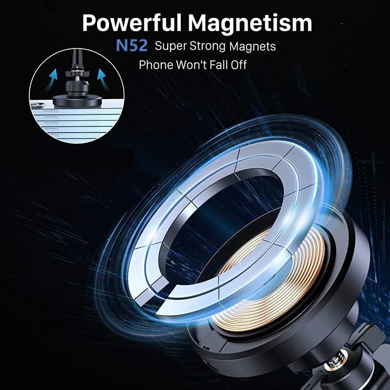 30W Magnetic Car Wireless Charger Phone Holder Stand for iPhone 14 13 12 Pro Max Mini Car Mount Chargers Fast Charging Station ShopOnlyDeal