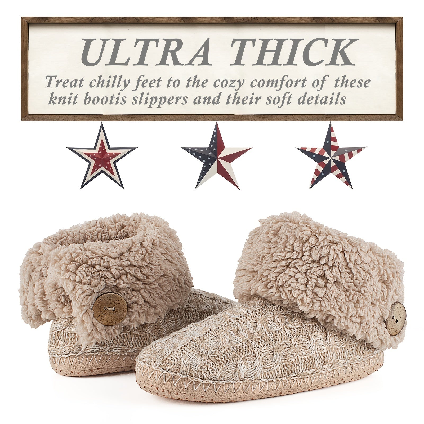 Winter Solid Color Slippers, Warm Casual Slip On Plush Lined Shoes, Comfortable Indoor Home Slippers - Temu ShopOnlyDeal