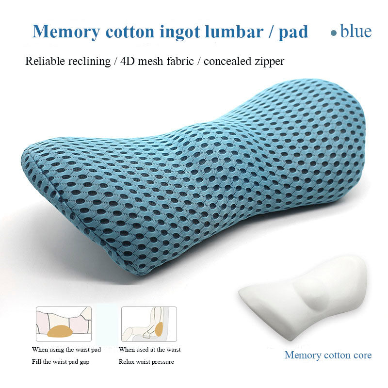 Lumbar Support Pillow For Side Sleepers Pregnancy Relieve Hip Coccyx Sciatica Pain Machine Chair Back Cushion Waist Car Seat ShopOnlyDeal