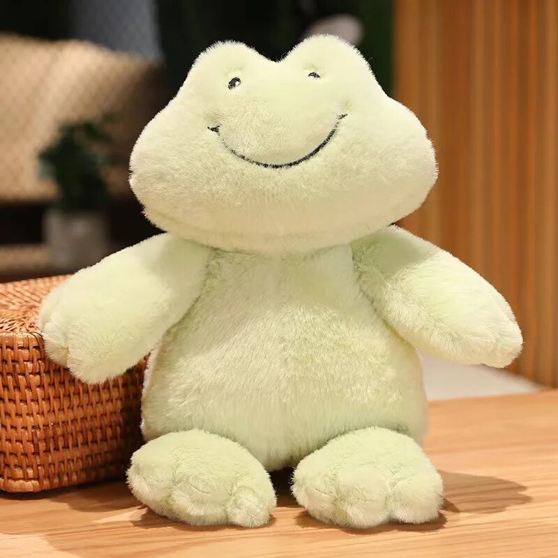 Smiling Frog Plush Toy 36cm Cute Doll Soft Comfort Companion Animal Filling Doll Throwing Plush Toys Good Gift ShopOnlyDeal