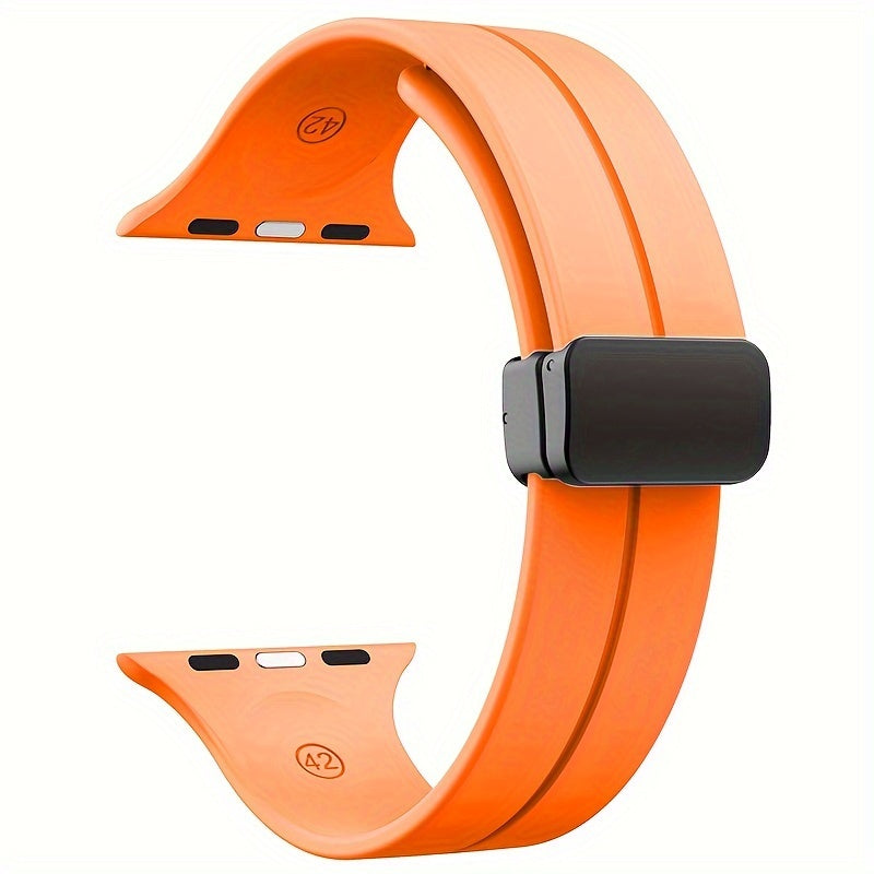 Enhance Your Apple Watch with Couple Magnetic Strap: Premium Silicone Bracelet for All Sizes (38mm to 49mm) - Compatible with iWatch Series Ultra 8, 7, 6, 5, 4, 3, SE ShopOnlyDeal