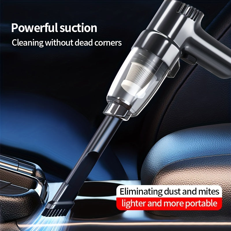 Car Mounted Vacuum Cleaner, Super Strong, High-power, High Suction, Dry And Wet Dual-purpose Sedan, Small, Mini, Handheld, Multifunctional, Portable - Temu FluffyCraze