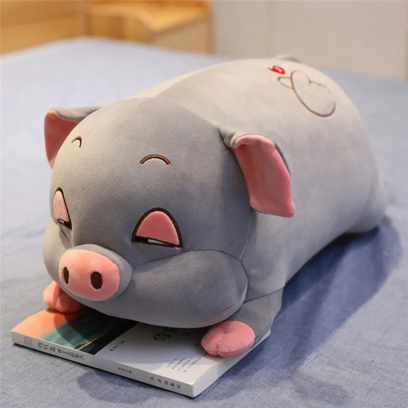 40-90 cm Soft Love Pig Mouse Hamster Plush Pillow Stuffed Cute Animal Cushion Chinese Pig Mouse Toy Doll Birthday Gift Kid LUFEN Store