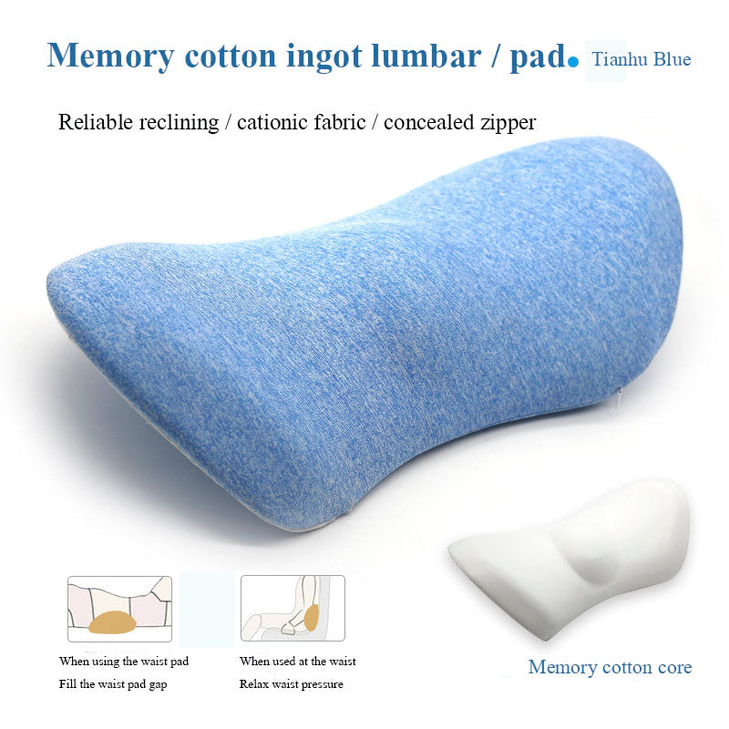 Lumbar Support Pillow For Side Sleepers Pregnancy Relieve Hip Coccyx Sciatica Pain Machine Chair Back Cushion Waist Car Seat ShopOnlyDeal