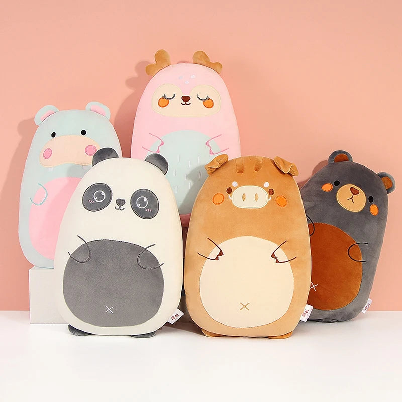 Adorable Little Animals Plush Toy Collection - Squishy Stuffed Dinosaur, Pig, Penguin, Bear, and More! ShopOnlyDeal