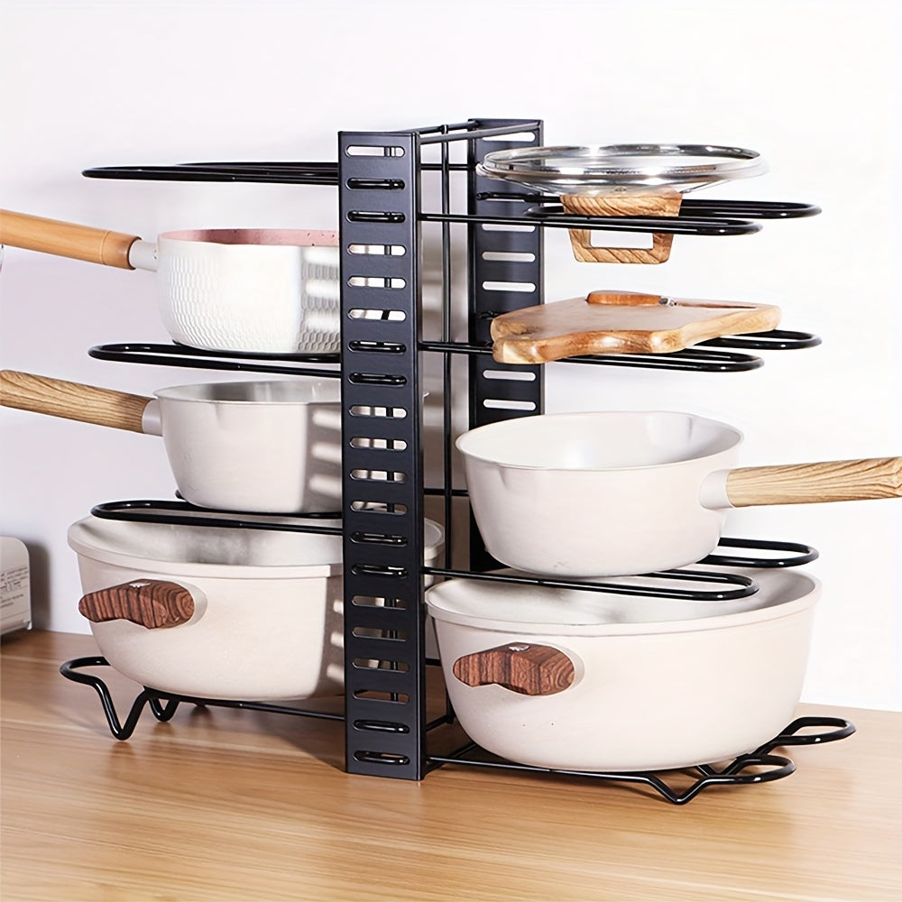 Adjustable Dividers pot And Pan Organizer For Cabinet - Temu ShopOnlyDeal