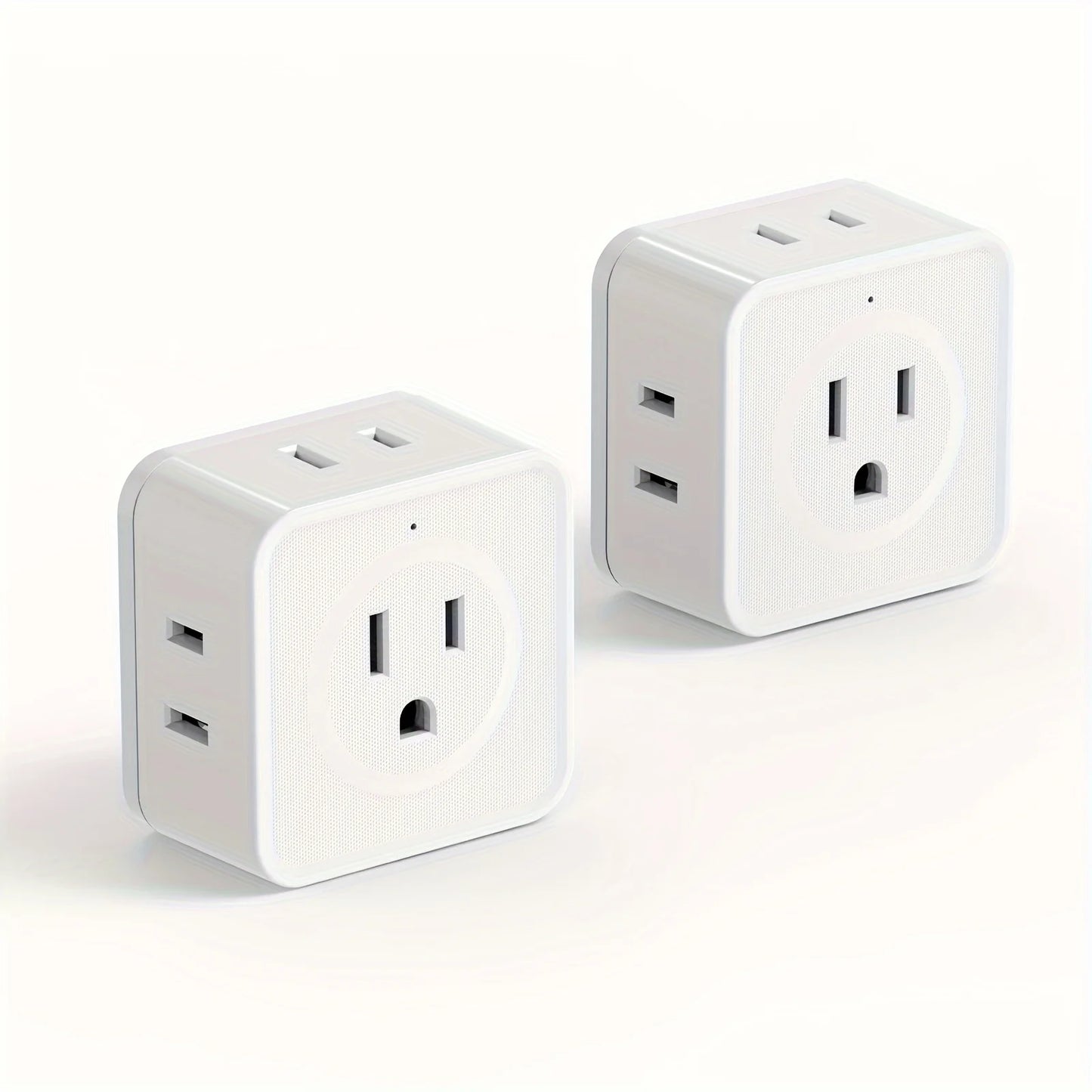 5 Way Multi Plug Outlet Extender, Wall Outlet Expander, Small Electrical Outlet Splitter for Travel, Home, Office, Dorm ShopOnlyDeal