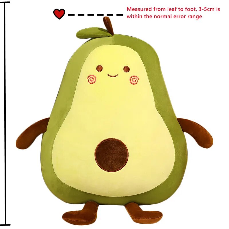 Giant Avocado Stuffed Plush Toy Filled 50-100CM Doll Fruit Cushion Pillow Soft Plush Doll Toy Child Baby Girl Birthday Gift ShopOnlyDeal