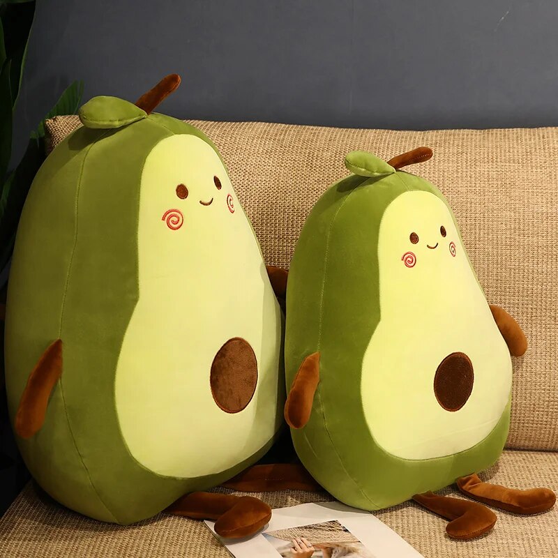 Giant Avocado Stuffed Plush Toy Filled 50-100CM Doll Fruit Cushion Pillow Soft Plush Doll Toy Child Baby Girl Birthday Gift ShopOnlyDeal