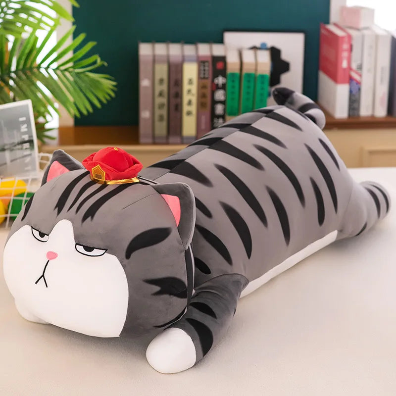 Dog & Cat Pillow 50-100cm Big Long Live My Emperor Cat Bazaar Black Dog Pillow Kawaii Plush Toy Cartoon Animal Stuffed Doll Cushion Gift for Kids ShopOnlyDeal