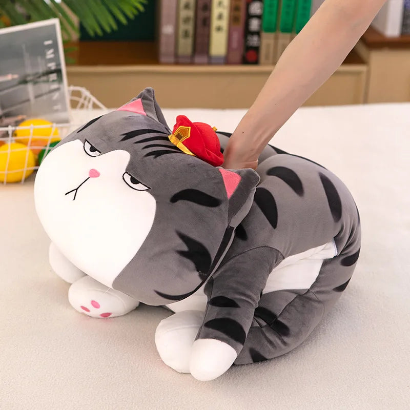 Dog & Cat Pillow 50-100cm Big Long Live My Emperor Cat Bazaar Black Dog Pillow Kawaii Plush Toy Cartoon Animal Stuffed Doll Cushion Gift for Kids ShopOnlyDeal