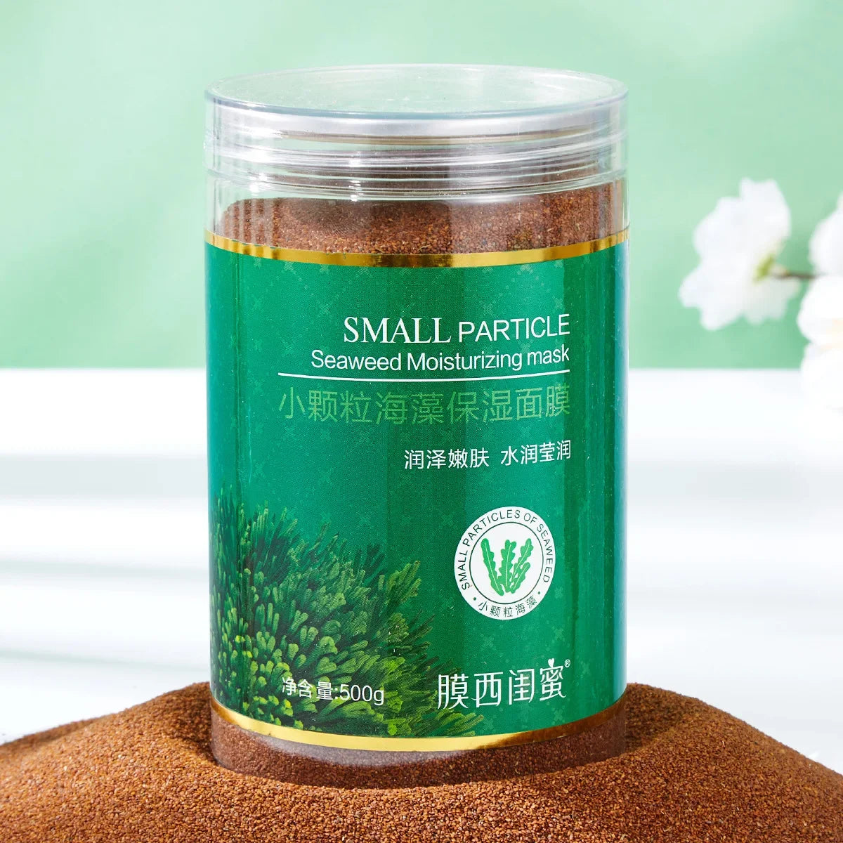 500g Milk Seaweed Jelly Mask Powder Small Particles marine algae Moisturizing Mask Mud Meticulous Shrink Pores Skin Care Product ShopOnlyDeal