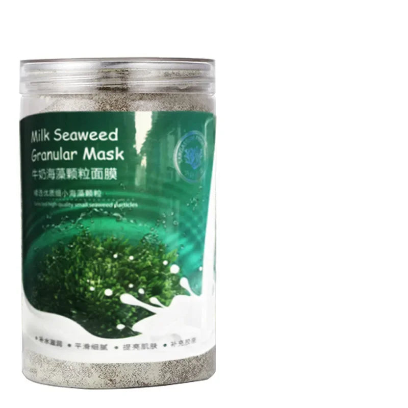 500g Milk Seaweed Jelly Mask Powder Small Particles marine algae Moisturizing Mask Mud Meticulous Shrink Pores Skin Care Product ShopOnlyDeal