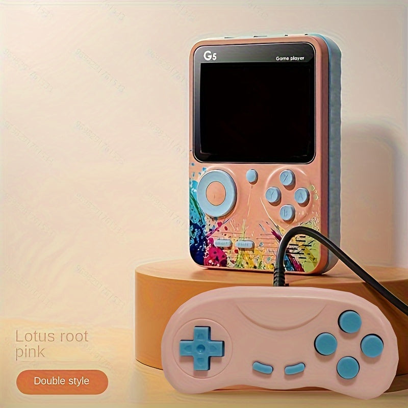 G5 Nostalgic Macaron Retro Classic Game Mini Handheld Kids Player With Classic Games And Fun Design For Kids Gift - Temu ShopOnlyDeal