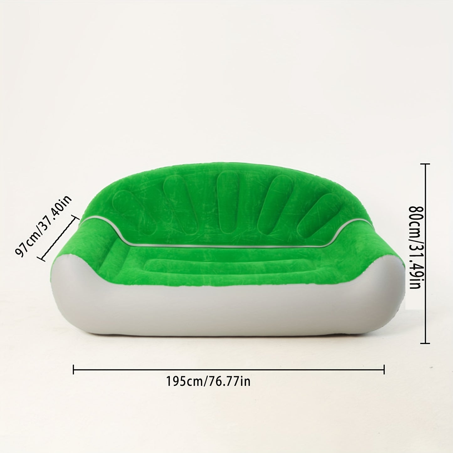 Inflatable Chair Crown Shape Flocking Air Couch, Camping Air Mattress, Inflatable Sofa Bed With Backrest, Easy To Storage, For 1/2 Person - Temu ShopOnlyDeal