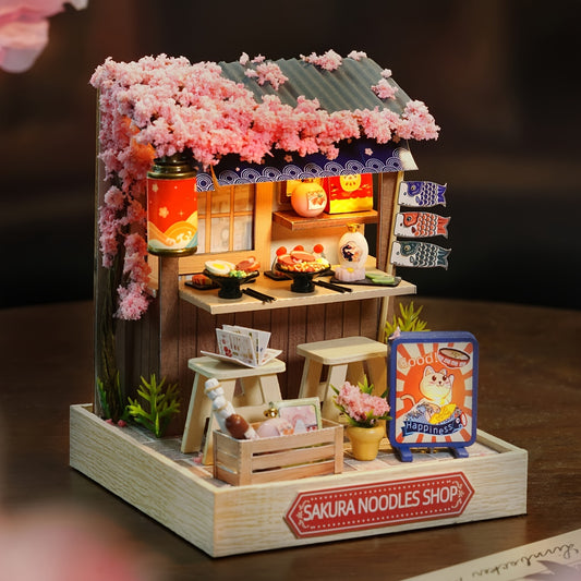 Sakura Noodle House Doll House Miniature Doll House Diy ShopOnlyDeal