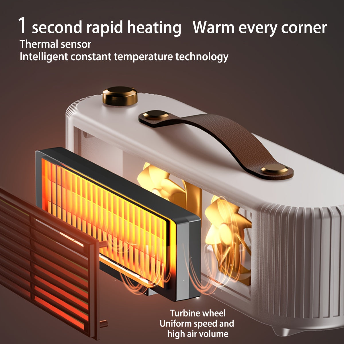 Cool Mini Desktop Heater Office Heater With 2 Modes, Overheat Protection, Space Heaters For Indoor Use Energy-saving Electric Heater Space Heater For Bedroom Portable Heater For Office, For Home Office School Fall Winter Essential ShopOnlyDeal