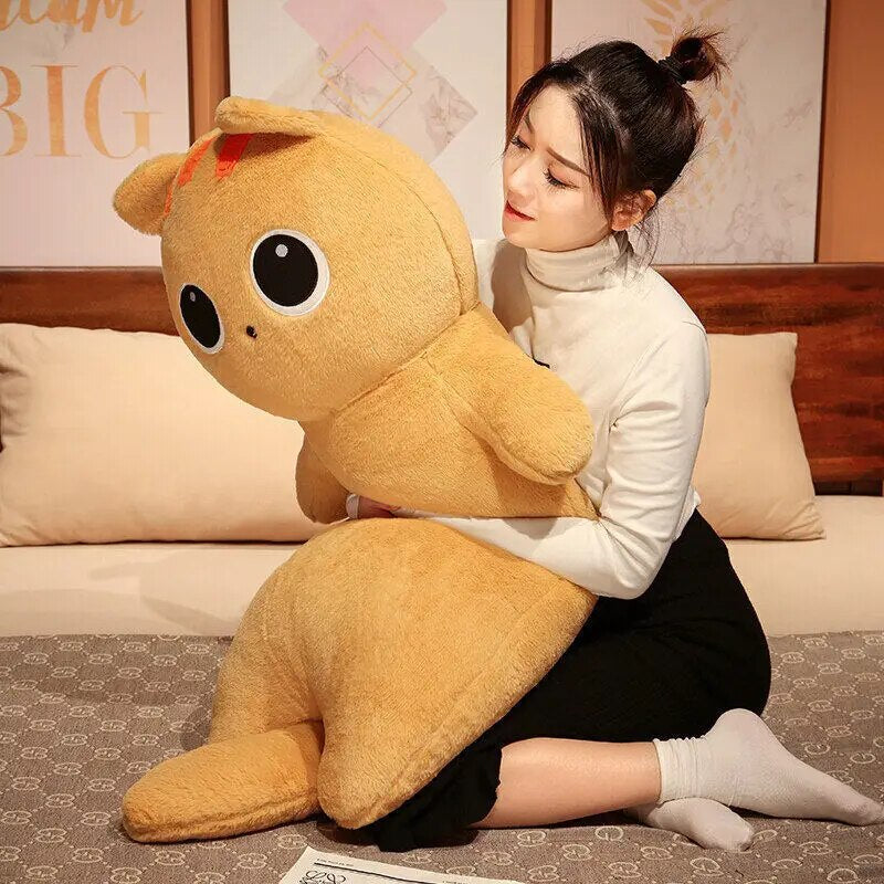 Alien Robot Plush Toy 65/130cm Big Lovely Long Cat Plush Toys Cute Pillow Stuffed Plushie Dolls Nap Pillow Home Comfort Cushion Kawaii Kids Birthday G ShopOnlyDeal