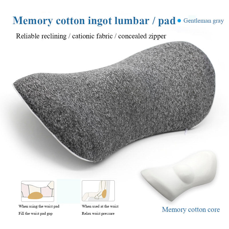 Lumbar Support Pillow For Side Sleepers Pregnancy Relieve Hip Coccyx Sciatica Pain Machine Chair Back Cushion Waist Car Seat ShopOnlyDeal