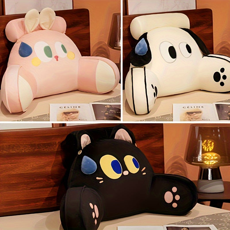 Cute Cat And Puppy Cartoon Bedside Cushion Soft Bag Backrest Holiday Gift Pillow Lumbar Cushion Office Lumbar Pillow - Temu ShopOnlyDeal