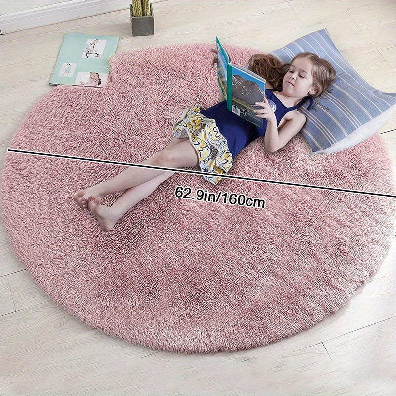 Warm Soft And Fluffy Shaggy Rug - Non-slip And Waterproof - Perfect For Living Room, Bedroom, Nursery, Game Room, Dormitory, Carpet - Teenage Room Decoration And Room Decor (4'x4') - Temu ShopOnlyDeal