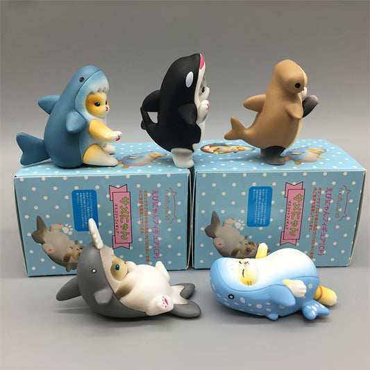 Shark Toy Cute Cat Capsule Toys,birthday Presents, Christmas Presents ShopOnlyDeal