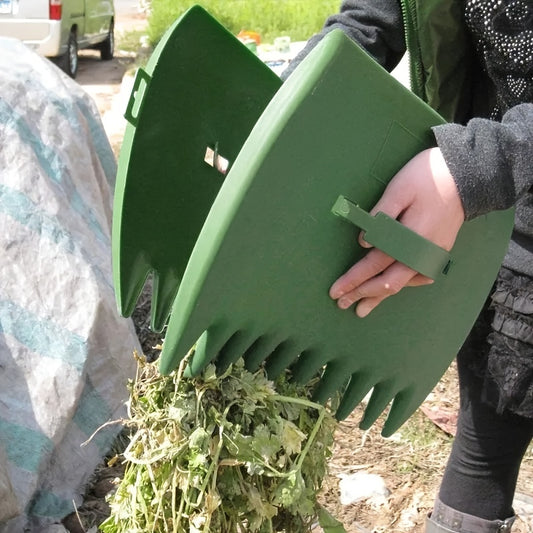 Portable Rubbish Collect Leaf Scoop With Claws Hand Rakes ShopOnlyDeal