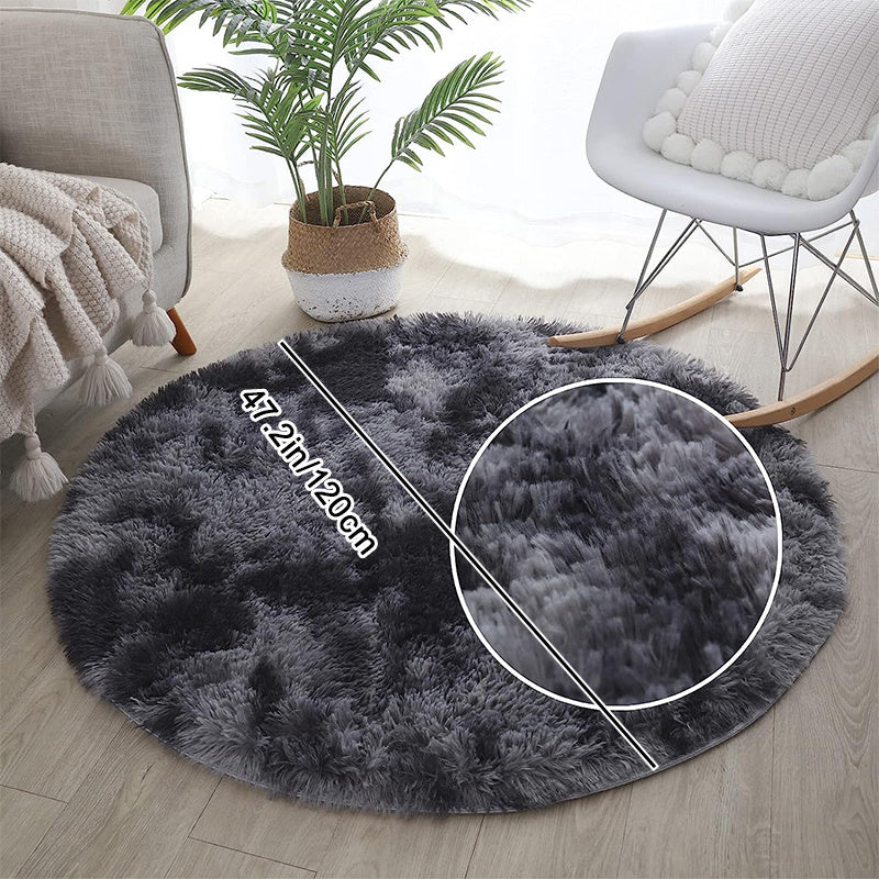 Warm Soft And Fluffy Shaggy Rug - Non-slip And Waterproof - Perfect For Living Room, Bedroom, Nursery, Game Room, Dormitory, Carpet - Teenage Room Decoration And Room Decor (4'x4') - Temu ShopOnlyDeal