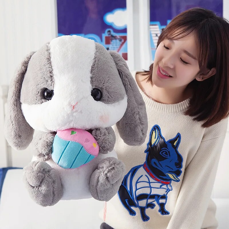 Rabbits Plush Doll Toys 75cm Big Lop Cute Bunny Doll Stuffed Soft Animal Rabbits Appease Baby Pillow Children Kid Gift ShopOnlyDeal