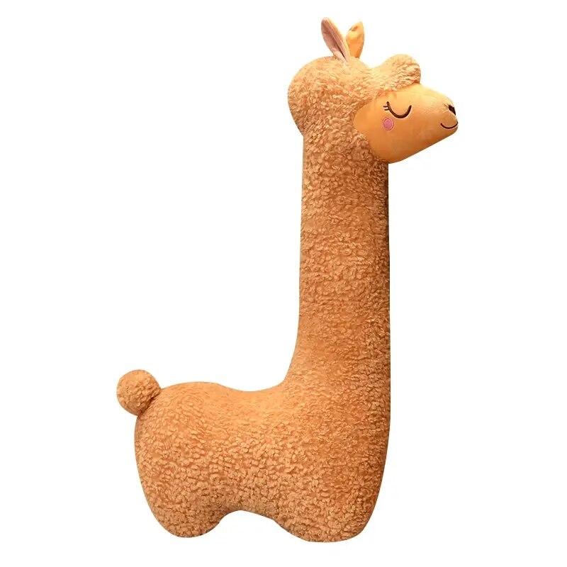 Alpaca Plush Toy 75cm Lovely Japanese Alpaca Soft Stuffed Cute Sheep Llama Animal Dolls Sleep Pillow Home Bed Decor Gift ShopOnlyDeal