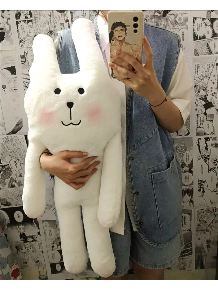 79cm Stuffed Long Rabbit Soft Plush Sleeping Pillow Cute White Bunny Cartoon Animal Plushie Toys Children Baby Birthday Gift ShopOnlyDeal