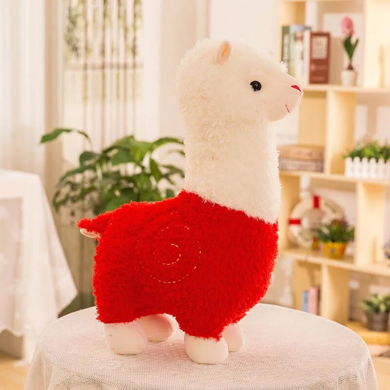 Alpaca Plush Toy Japanese Alpaca Soft 80cm Lovely Stuffed Cute Sheep Llama Animal Dolls Sleep Pillow Home Bed Decor Gift ShopOnlyDeal