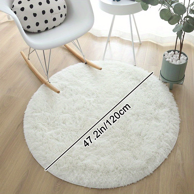 Soft And Fluffy Shaggy Rug - Non-slip And Waterproof - Perfect For Living Room, Bedroom, Nursery, Game Room, Dormitory, Carpet - Teenage Room Decoration And Room Decor (4'x4') - Temu ShopOnlyDeal