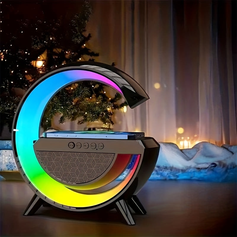 Colorful Nightlight Wireless Phone Charger With Speaker - Perfect Gift! ShopOnlyDeal