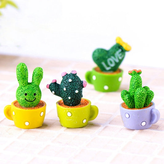 Car Mini Cactus Plants Perfume Vent Outlet Conditioning Fragrance Clip Cute Creative Ornaments Interior Accessories Decoration ShopOnlyDeal