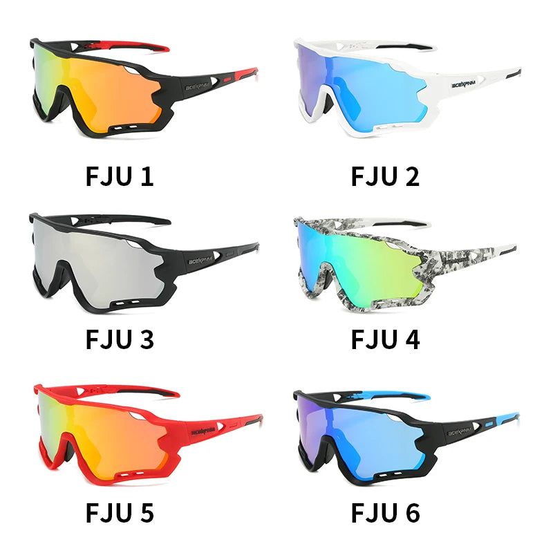 Coated Mirror Polarized Cycling Glasses Bike Outdoor Sports Cycling Sunglasses For Men Women Cycling Goggles Eyewear ShopOnlyDeal