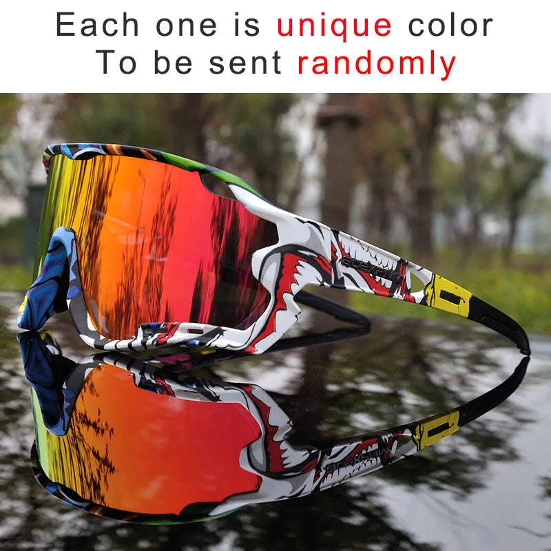 Coated Mirror Polarized Cycling Glasses Bike Outdoor Sports Cycling Sunglasses For Men Women Cycling Goggles Eyewear ShopOnlyDeal