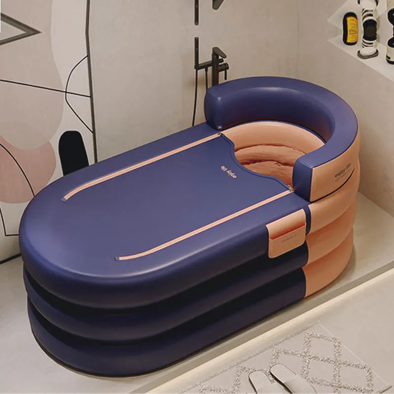 Adult Portable Bathtub Folding Bath tub Bucket Body Sauna Shower Steam Inflatable Whirlpool Bathtub Simple Bathroom Supplies Alice In China Store