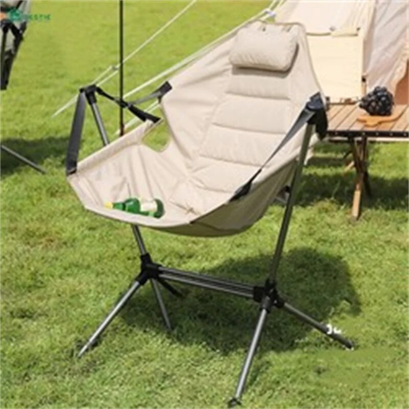 Camp Chair Aluminium Alloy Stargaze Recliner Luxury Camping Rocking Chair Garden Swinging Chairs with Bag Shop