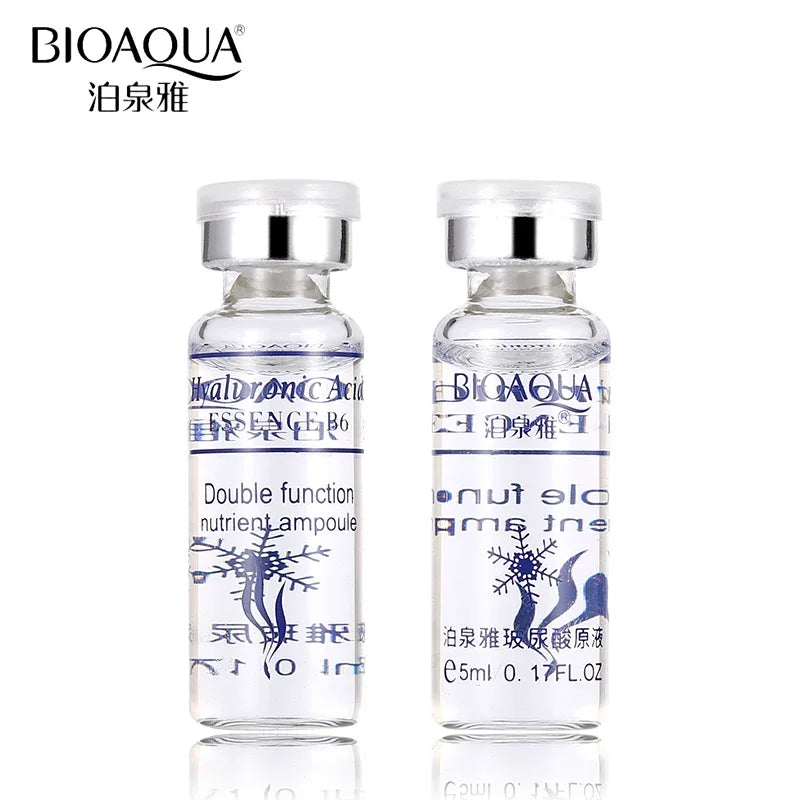 BIOAQUA 10pcs/lot Moisturizing Vitamins Hyaluronic Acid Serum Facial Skin Care Anti Wrinkle Anti Aging Collagen Essence Liquid ShopOnlyDeal