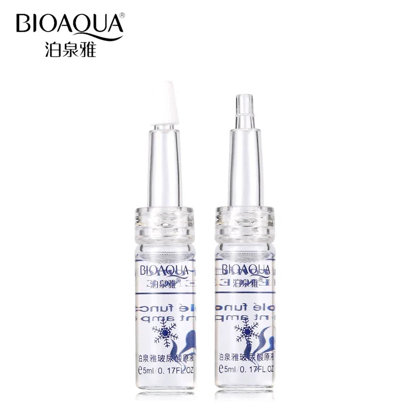 BIOAQUA 10pcs/lot Moisturizing Vitamins Hyaluronic Acid Serum Facial Skin Care Anti Wrinkle Anti Aging Collagen Essence Liquid ShopOnlyDeal