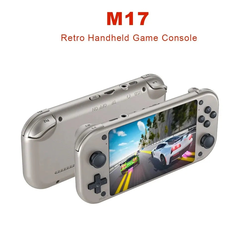 BOYHOM M17 Retro Handheld Video Game Console: Open Source Linux System, 4.3 Inch IPS Screen - Portable Pocket Video Player for PSP ShopOnlyDeal