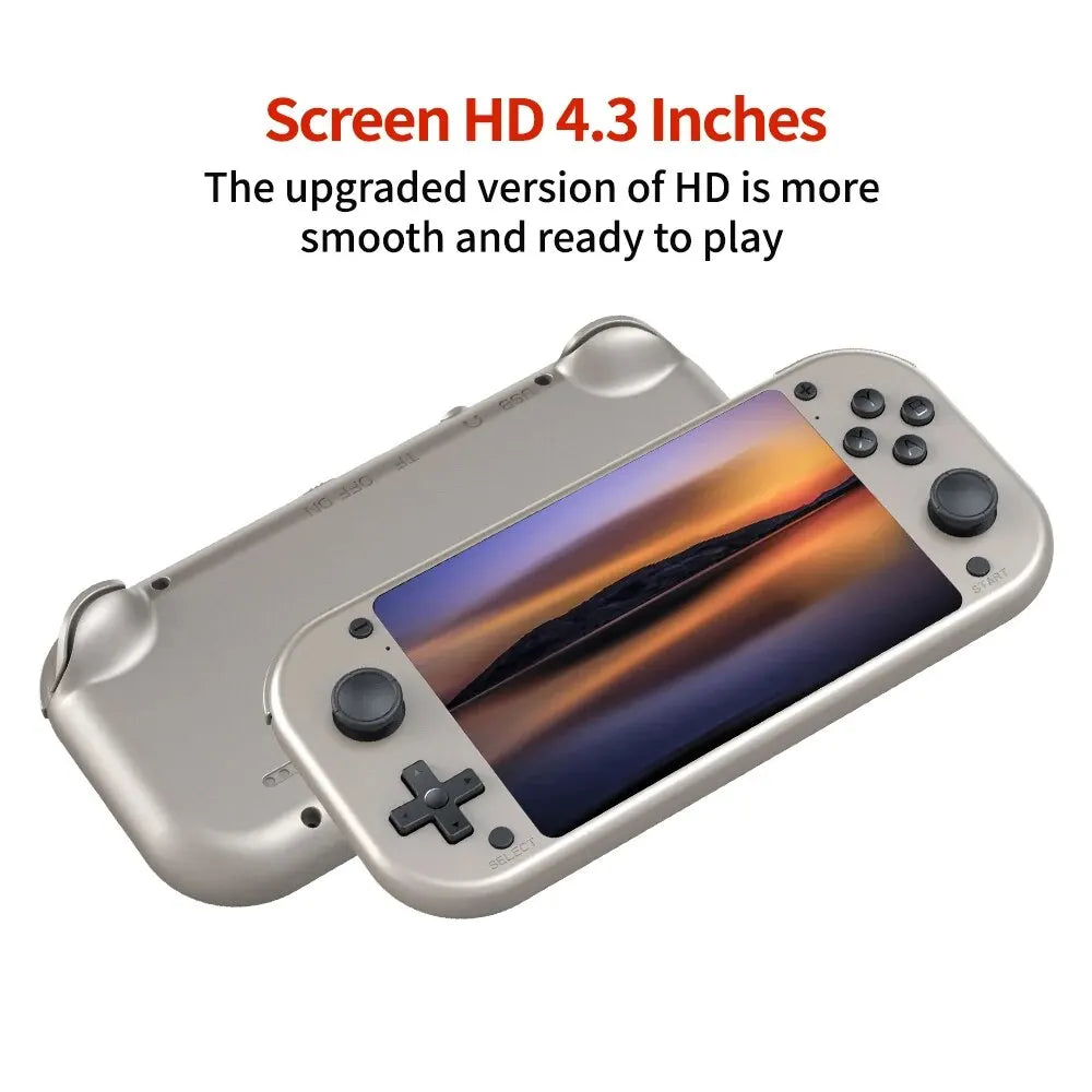 BOYHOM M17 Retro Handheld Video Game Console: Open Source Linux System, 4.3 Inch IPS Screen - Portable Pocket Video Player for PSP ShopOnlyDeal