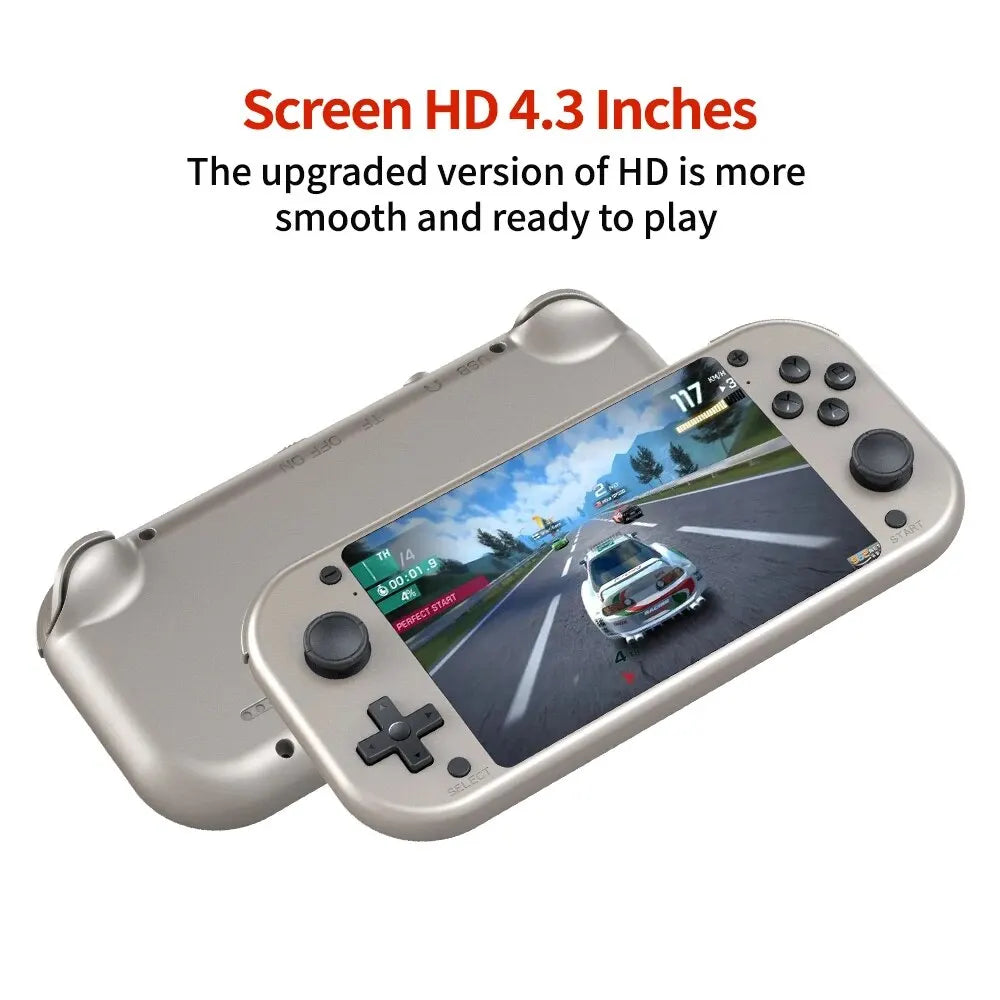 BOYHOM M17 Retro Handheld Video Game Console: Open Source Linux System, 4.3 Inch IPS Screen - Portable Pocket Video Player for PSP ShopOnlyDeal