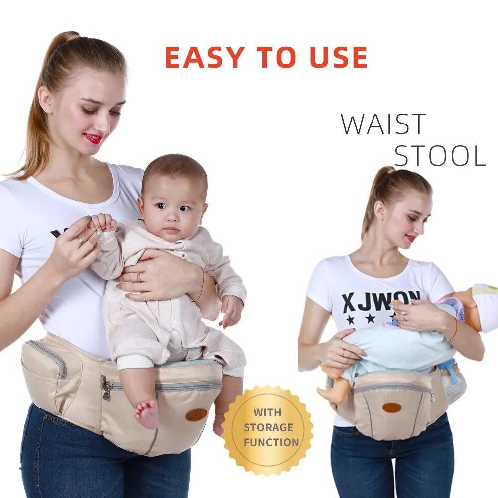 Baby Hip Seat Carrier ,Waist Stool, Comfortable Adjustable Positions,Breastfeeding,All Seasons GeForest Store